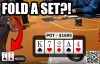 【EV扑克】讨论：这手Set，面对河牌全压要弃牌吗？