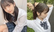 【博狗扑克】天菜制服妹「黒嵜菜々子」咬髮圈撩馬尾模樣超可愛 無辜雙眼散發滿滿初戀感