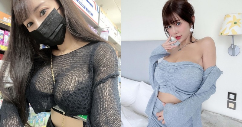 巨乳甜心「安希」大賣場採購！柔軟F雙球「乳夾」鏈子跟推車把手！