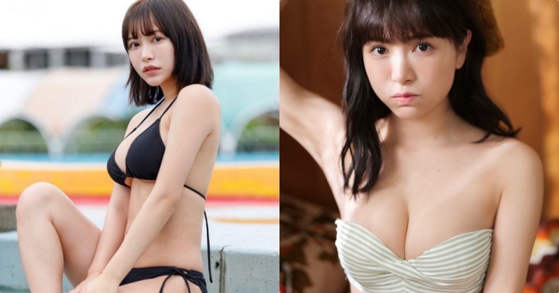 F奶長腿美少女「新造型乳量超兇」，「優質修長曲線」好誘人！