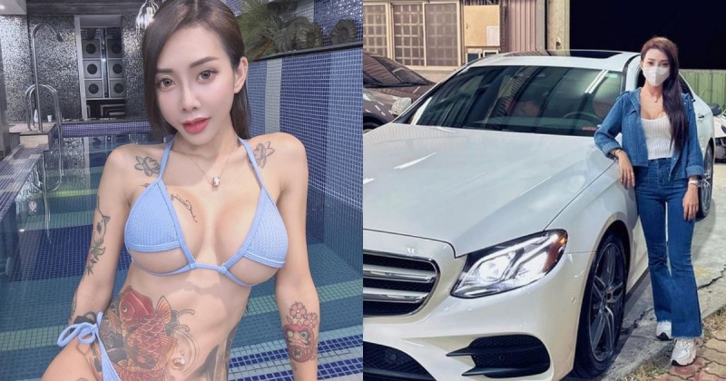 小隻馬開大車！反差正妹「林琦」嬌小可愛卻很派，「巨乳、腹肌、刺青」她都有！