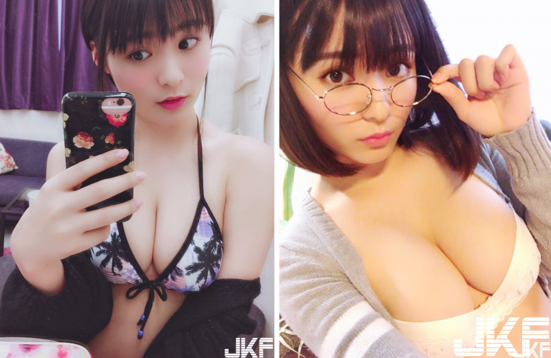 巨乳版徐嬌！中日混血正妹「H奶超挺」　不斷發育吸粉絲：濃濃奶香啊