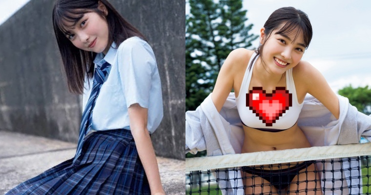 日本最可愛高中生「福田瑠美香」寫真曝光！甜美展現 17 歲的青春肉體+活力