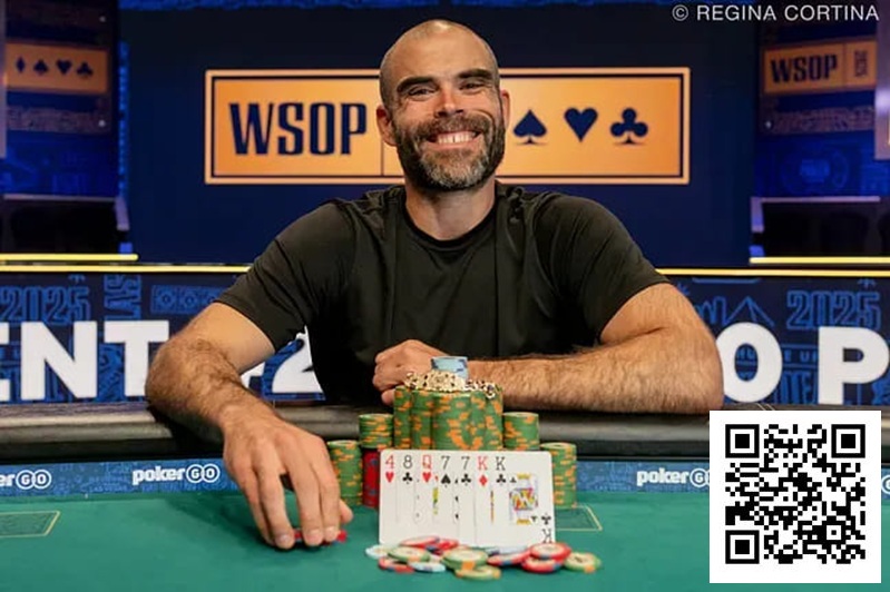 【EV扑克】2025WSOP | 国人Li Jiaze赛事28获第9名，国人James Chen领先晋级赛事30