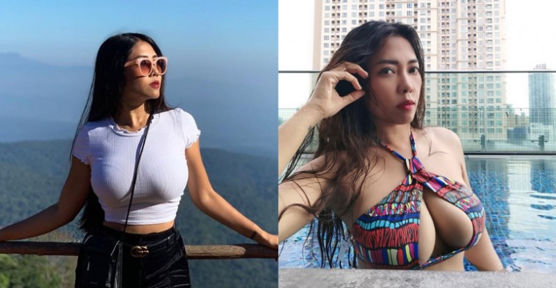 峰峰相連到天邊！棉花糖系「大奶妹子」胸前比山高　ω形狀太邪惡