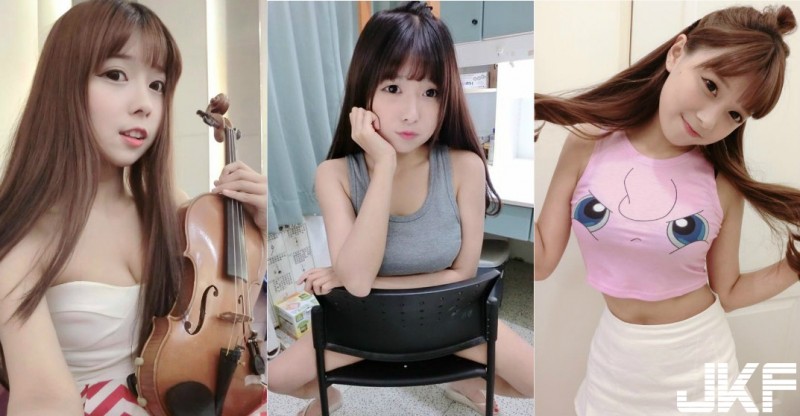 猛！童顏音樂才女「撐壞胖丁」！輕鬆展現巨乳妹子才有的「隱乳山脈」&#8230;