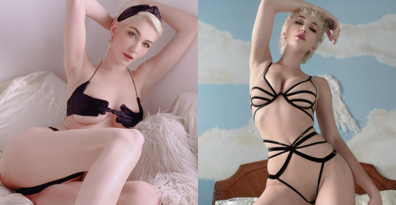 性感辣模勇闖暗黑界！夾模特兒優勢下海…誘惑胴體壞起來就是帶勁！