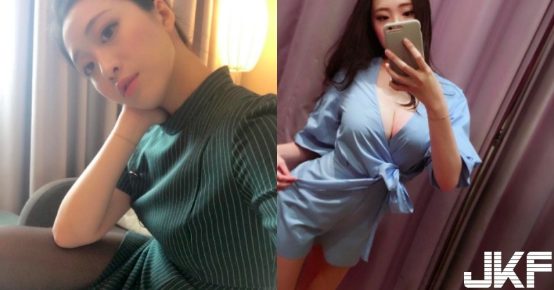 【博狗扑克】隱乳系空姐！褪下制服竟然「乳量驚人」!各種「養眼畫面」大秀好身材沒有極限…