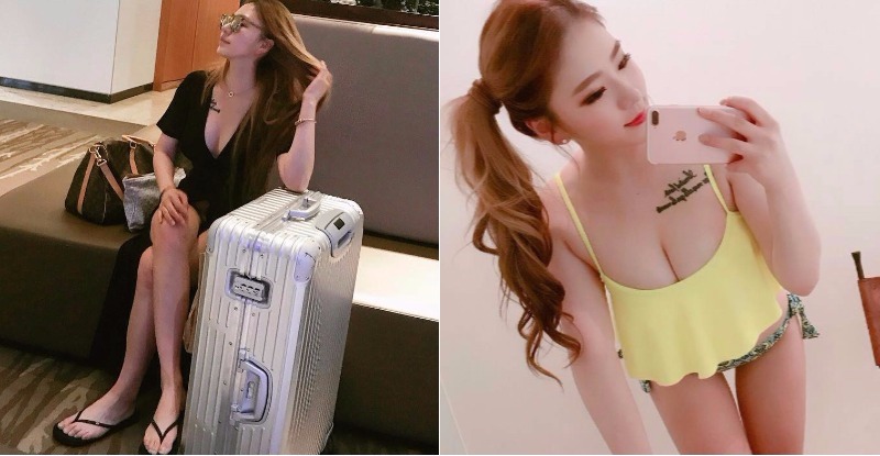 【博狗扑克】大解放！狂野正妹殘暴級乳球「中路大開」，撩人姿勢激起邪惡想法…