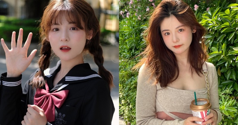 【博狗扑克】真的是天使女孩！小隻馬正妹「深溝微露」，小成熟的風格特別撩人！