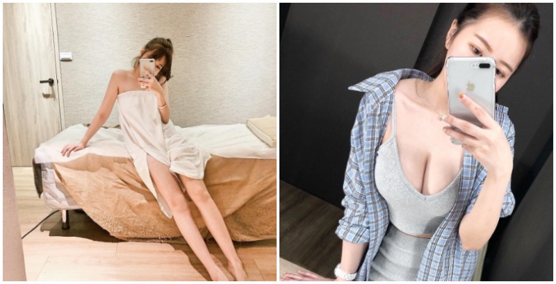 【博狗扑克】「巨乳正妹」事業線跟電眼一樣深遂！最狂野惹火身材，電得你不要不要！