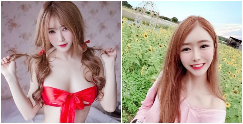 【博狗扑克】你想拆開這份禮物嗎？「氣質正妹」艾薇兒Elvira身上只纏絲帶就要把自己送給你