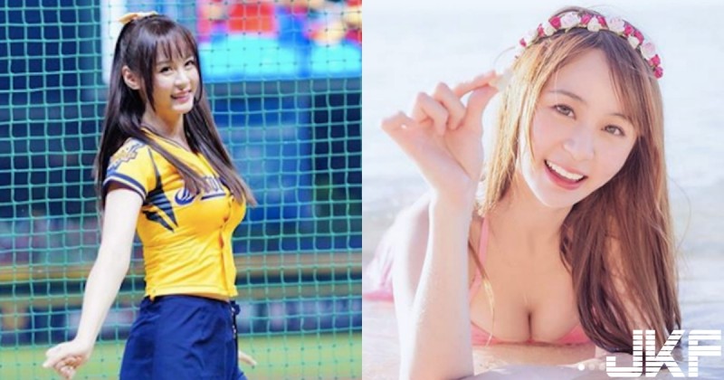 【博狗扑克】中信兄弟「正妹啦啦隊」胸前好危險，跳舞時「制服快炸裂」扣子要跳出來啦！