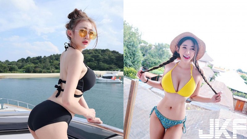 【博狗扑克】就算到了冬天也依然比基尼不要停！豪乳正妹「溫蒂」超養眼比基尼連發：真是太幸福了…