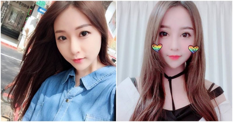 【博狗扑克】有著水汪汪大眼的直播主「迷你菲」，「白嫩膚質」讓粉絲好想和她一起享用美食！