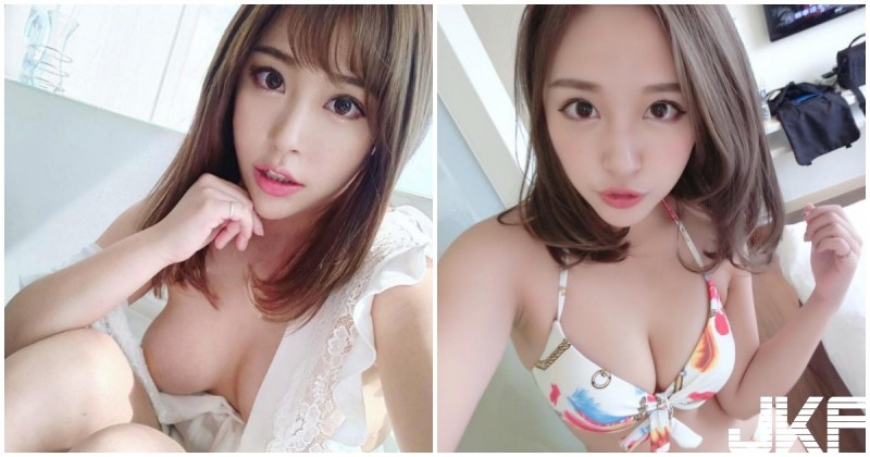 【博狗扑克】衣服沒穿好「美乳掉出」！正妹「邪惡大奶」被看光，當她男友太幸福！
