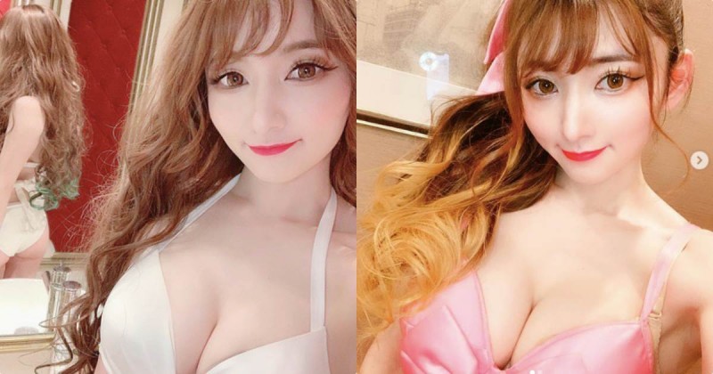 【博狗扑克】美豔鋼管舞者Yonn身材好兇，爆乳車頭燈又圓又巨大！