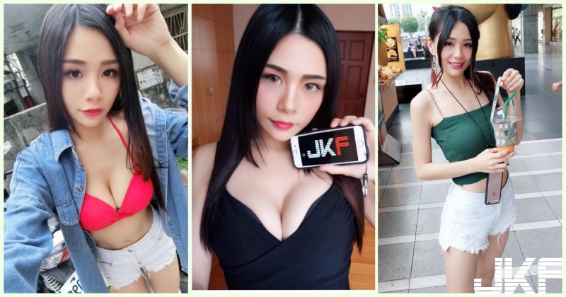 【博狗扑克】受不了！超胸「爆乳奶茶妹」極品乳量太挑逗！狂野的「自拍視角」畫面有夠吸睛…