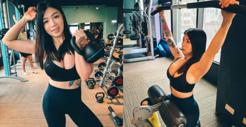 【博狗扑克】健美護理師「Lisasexyta」結實翹臀好誘惑　讓人也想一起練大肌肌