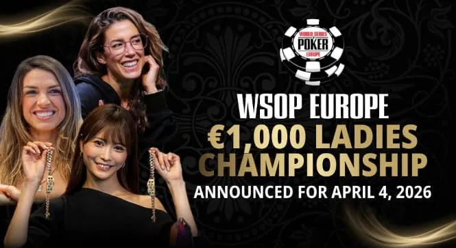 【EV扑克】WSOP欧洲站女士赛亮相布拉格!冠军将颁发全新设计金手链