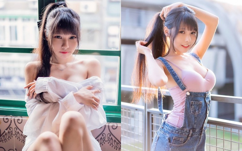 【博狗扑克】童顏巨乳萌妹「依霜 ゆい」黑長直高馬尾滿滿初戀感　極夢幻「回眸燦笑」無辜又惹人憐