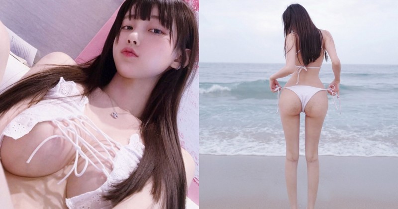 【博狗扑克】小頭大奶肥尻！「韓國真人芭比」曲線太超過，走在路上數起來有五顆球啊！