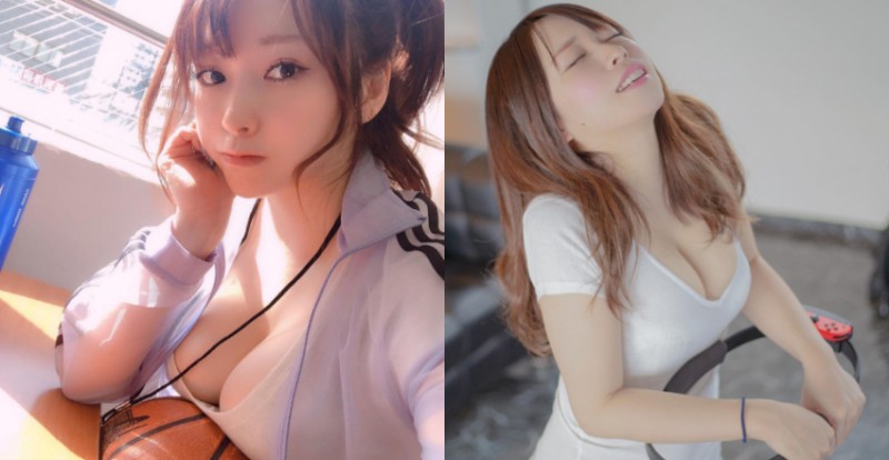 【博狗扑克】打球了，你帶球！巨乳寫真女星「椎名煌」有籃球那麼大！