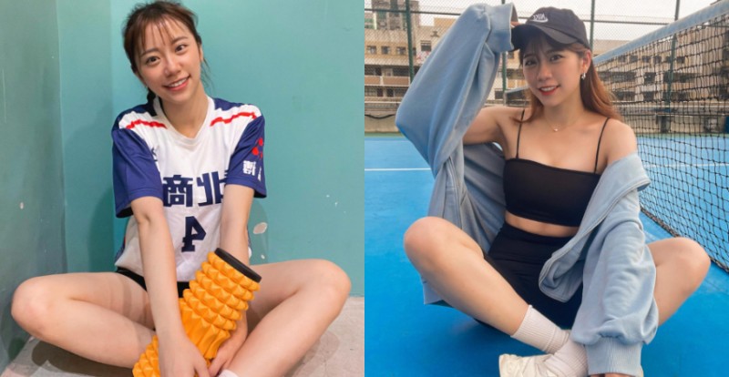 【博狗扑克】台北商大女排成員「姍姍」是電眼甜心　甜美氣質讓人秒戀愛