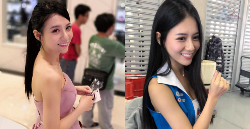 【博狗扑克】超甜美「賽車女郎」逆天長腿好性感　甜甜一笑快讓人融化啦！