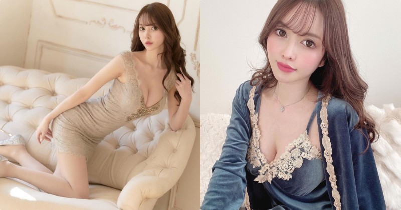 【博狗扑克】六本木正妹「低胸睡衣」奢華又火辣，蕾絲款式「充滿性感小心機」！