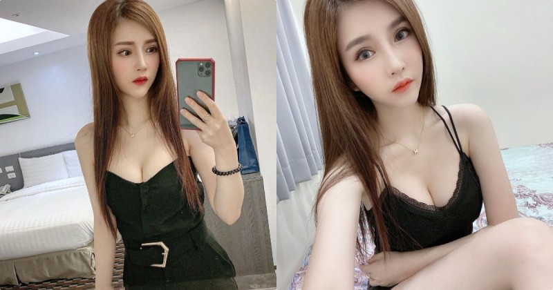 【博狗扑克】正妹舞者「小羚」穿上低胸平口裝，「性感的E級曲線」充滿濃濃的魅力！