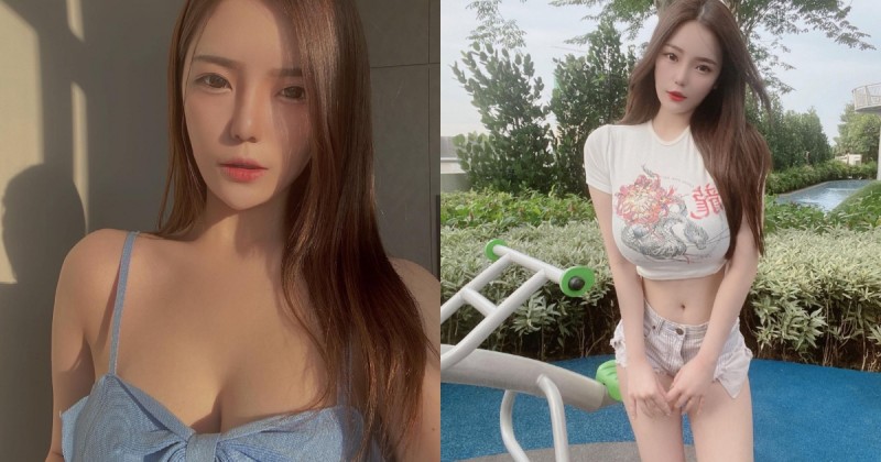 【博狗扑克】19歲大馬正妹「膚白貌美」身材超不科學！巨乳細腰比例好誇張啊～