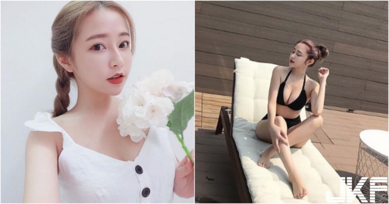 【博狗扑克】蘿莉系正妹「發育完全」，甜美娃娃臉搭「E級大長輩」反差萌好兇！