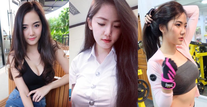 【博狗扑克】「大奶學生妹」襯衫釦子快撐爆！飽滿美乳呼之欲出　「奶夾霜淇淋」技能GET！