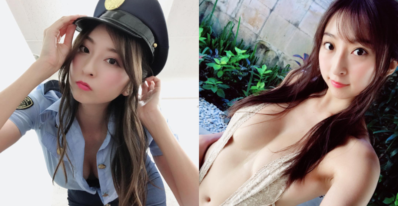 【博狗扑克】性感「長腿御姐」使出巨乳夾玻璃超危險！渾圓美臀吃布吃很深！