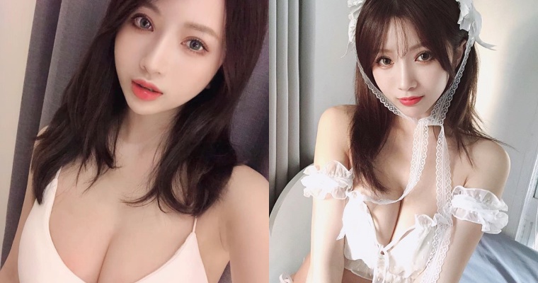 【博狗扑克】理想女友就長這樣！戀愛系正妹「胡綺」E 杯美胸藏不住  雪白肌膚讓人好想疼