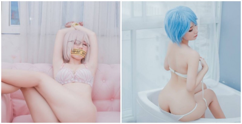 【博狗扑克】「工口系Coser」美臀露出！渾圓曲線與半脫的胖次，把二次元的糟糕幻想化為現實！