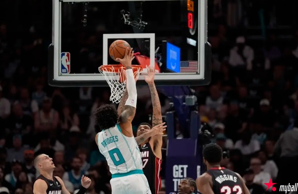 迈博体育 附加赛｜黄蜂加时127-126险胜热火，鲍尔30+10+5送上篮绝杀