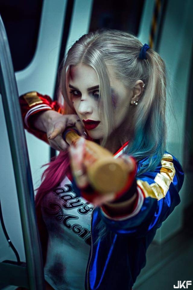 【博狗扑克】烏克蘭辣模扮「小醜女」　網友：最完美Cosplay！