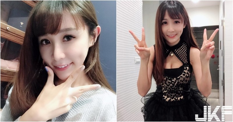 【博狗扑克】妹系少女「Nico古璇」小酒窩太迷人，可愛娃娃臉下發育超完全！