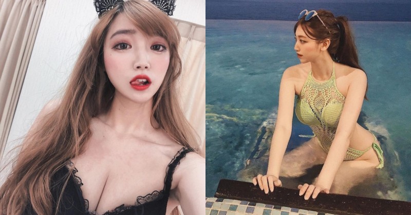 【博狗扑克】23歲「白皙窈窕正妹」優格泳裝好犯規，挖空設計秀出「曼妙小蠻腰」！