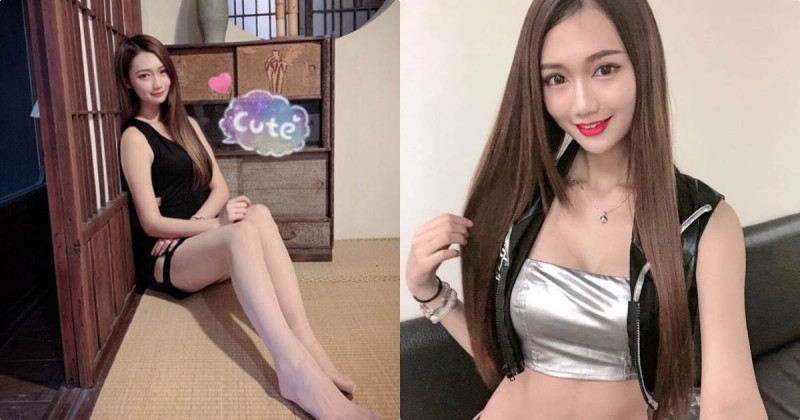 【博狗扑克】172高挑正妹「Vicky邵婷」，伸直細長美腿「畫面好白嫩」！