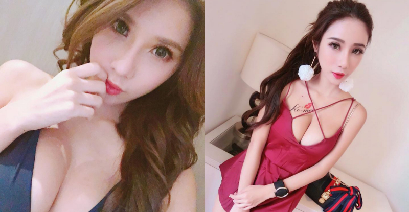 【博狗扑克】胸殺案無誤！女神77巨型車頭燈「深溝比臉長」！混血外型讓粉絲都著了魔…