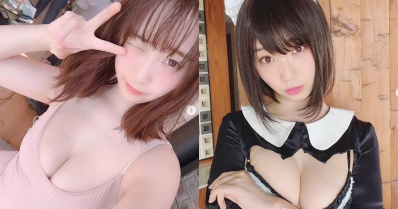 【博狗扑克】巨乳女僕胸前「白嫩地帶」超養眼，巨乳車頭燈讓人視線移不開！