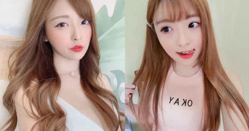 【博狗扑克】飽滿D奶！甜美百貨櫃姐「玉米」臉蛋超萌，穿上深V裝畫面好火辣！