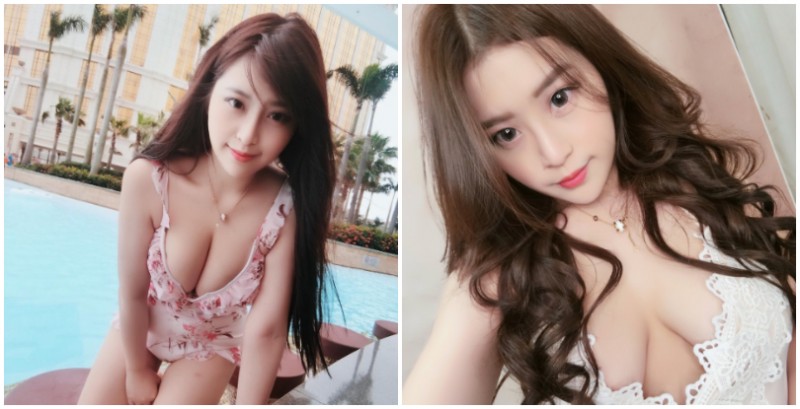 【博狗扑克】乳浪真的太強！「巨乳正妹」最愛曬深溝，超豪放份量連泳裝都快撐不住啦！