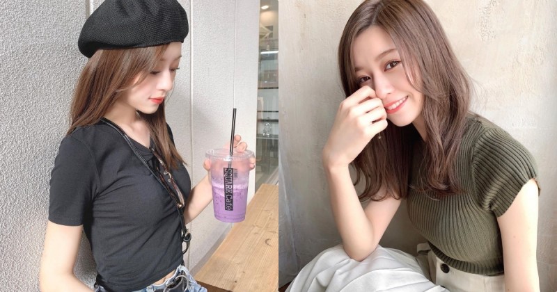 【博狗扑克】充滿初戀味道的「小隻馬櫻花妹」，喝飲料時「渾圓胸型畢露」！