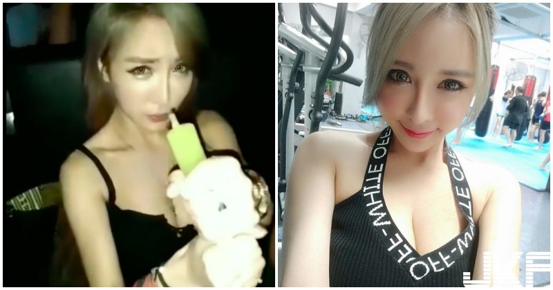【博狗扑克】教主雪碧「賣力吃果凍」，張嘴畫面好邪惡，把大家的心都挑起了..