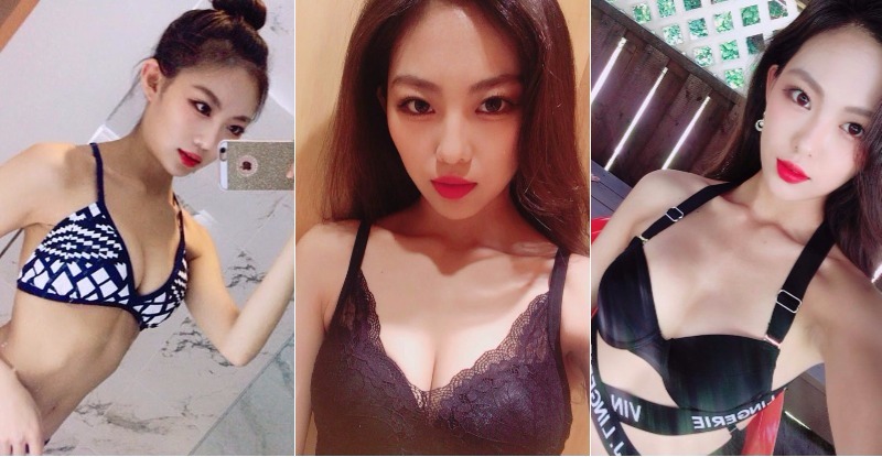 【博狗扑克】大飽眼福！妹子深V大爆胸前飽滿圓乳！「過人乳量」塞滿塞好電腦螢幕…