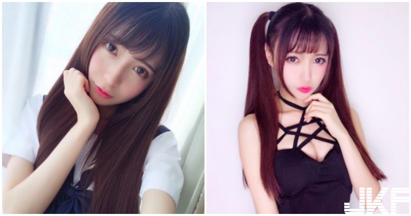 【博狗扑克】超性感美乳Coser！平時是乖巧制服妹，換上低胸裝變好邪惡啊！